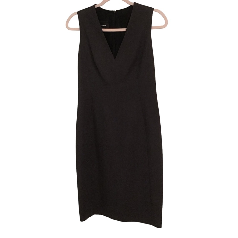 Akris V-neck sheath dress 6